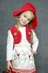 Детский карнавальный костюм Красная шапочка - прокат